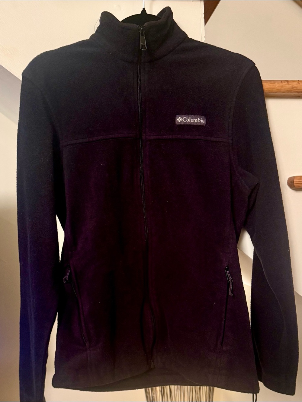 Columbia Women’s Black Full Zip Fleece Jacket Size S